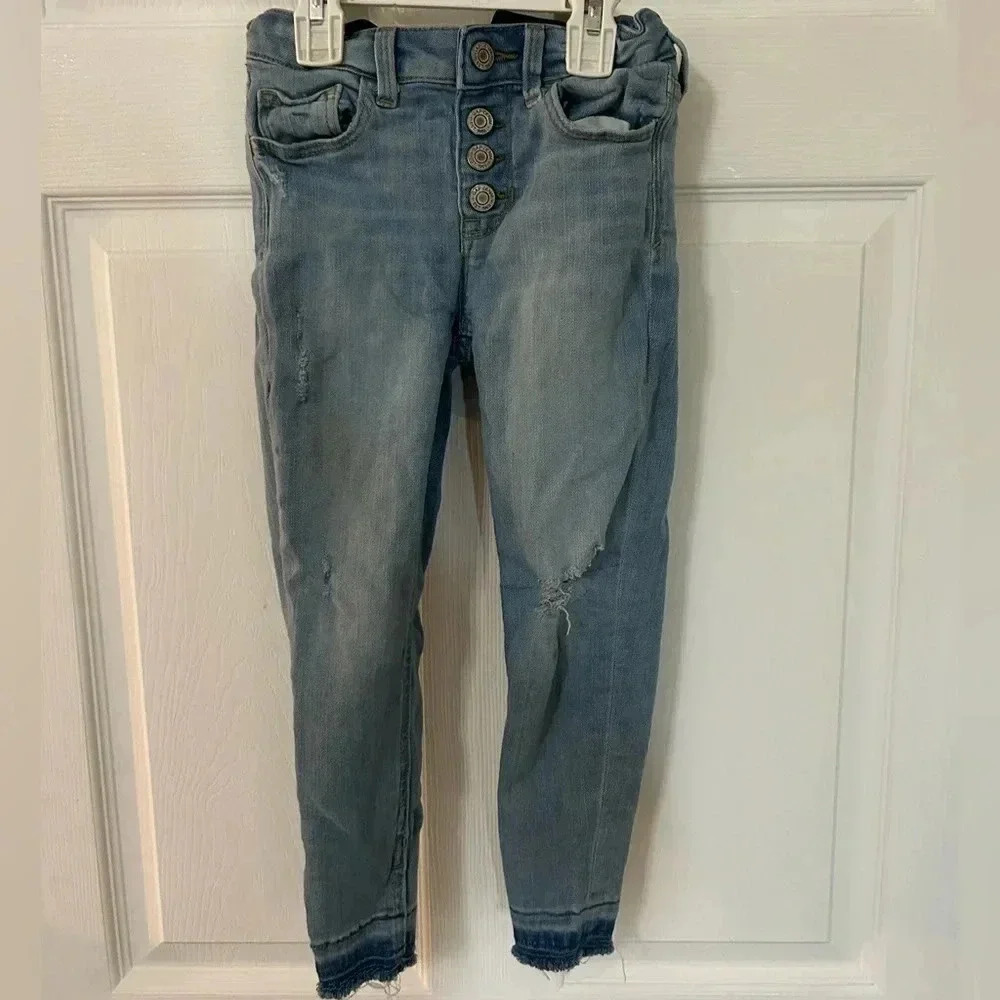 Gap stretch high rise ankle jeggings